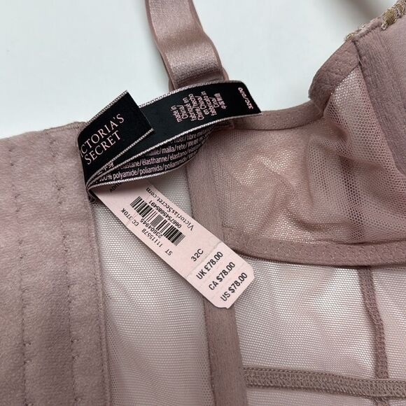 🔥Victoria’s Secret lingerie corset sz 32C collection 09/17 New - Picture 6 of 6